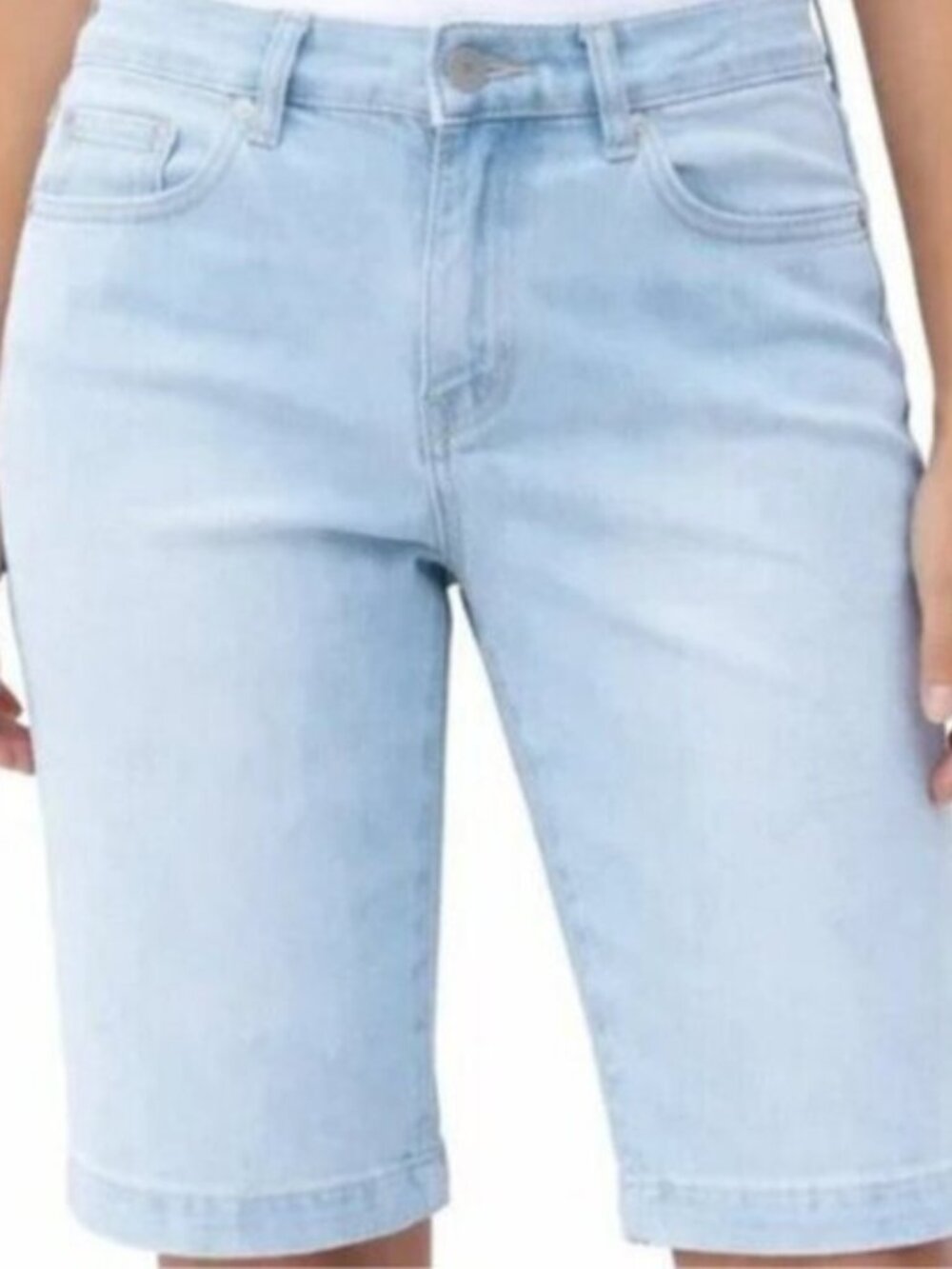 BANDOLINIO / BANDOLINOBLU Denim Bermuda Shorts 8